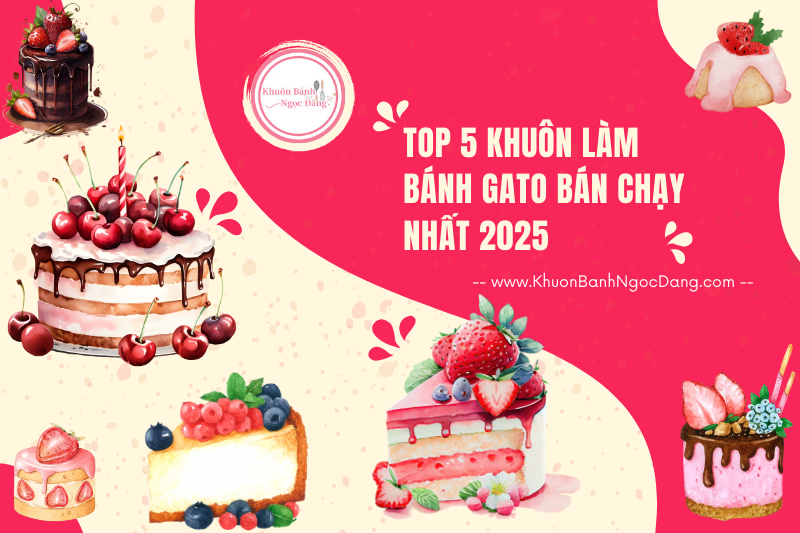 TOP 5 Khuôn Làm Bánh Gato Bán Chạy Nhất 2025