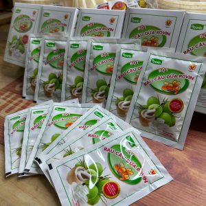 Rau câu dừa gói 10gr và bột rau câu Rovin 25gr